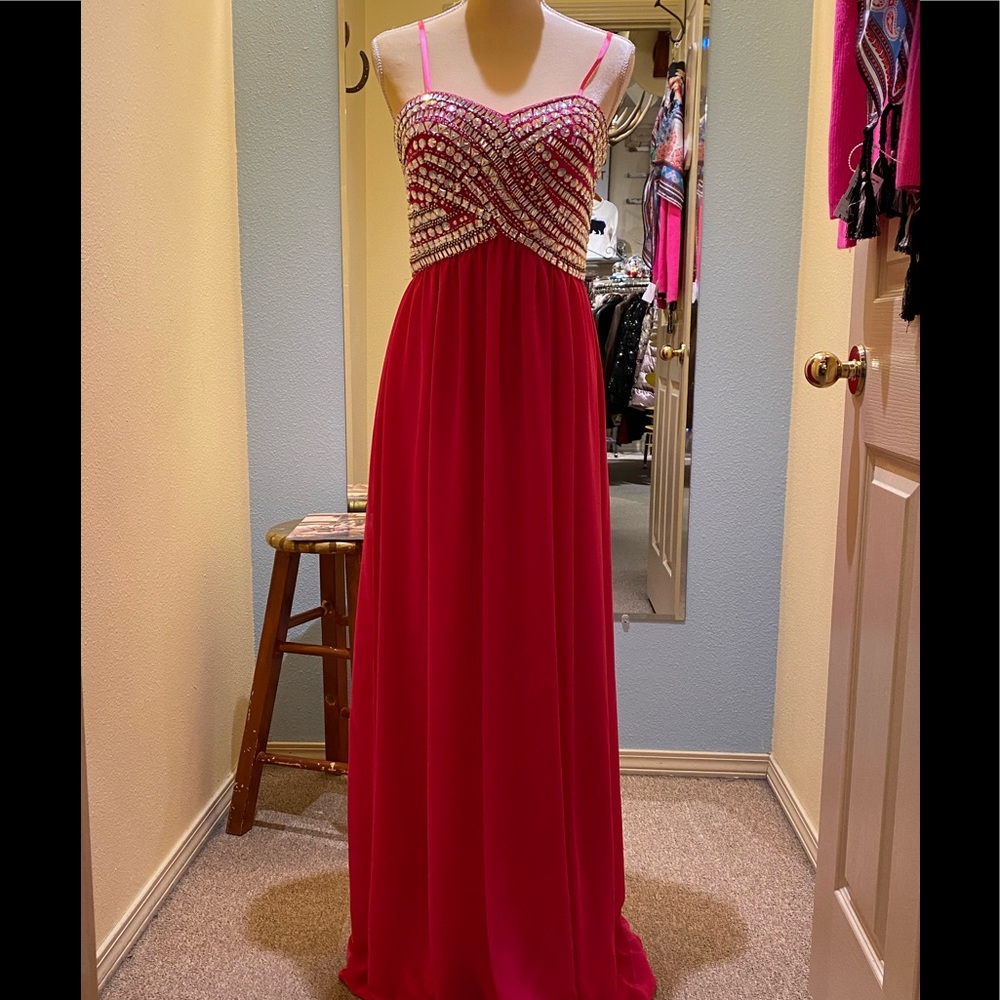 Brand new pink Prom dress